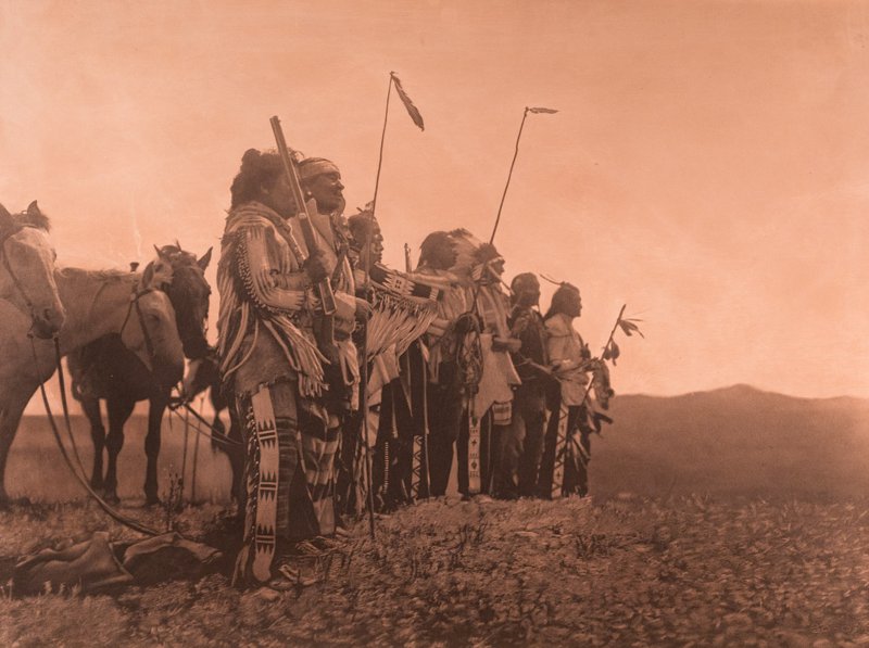 Awaiting the Scouts Return, Plate 181