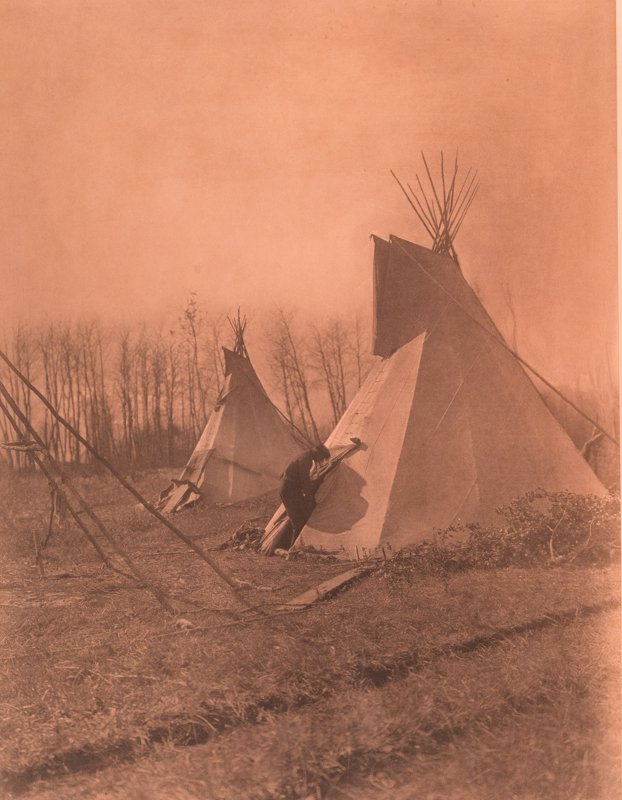 Cree Tipis, Plate 624