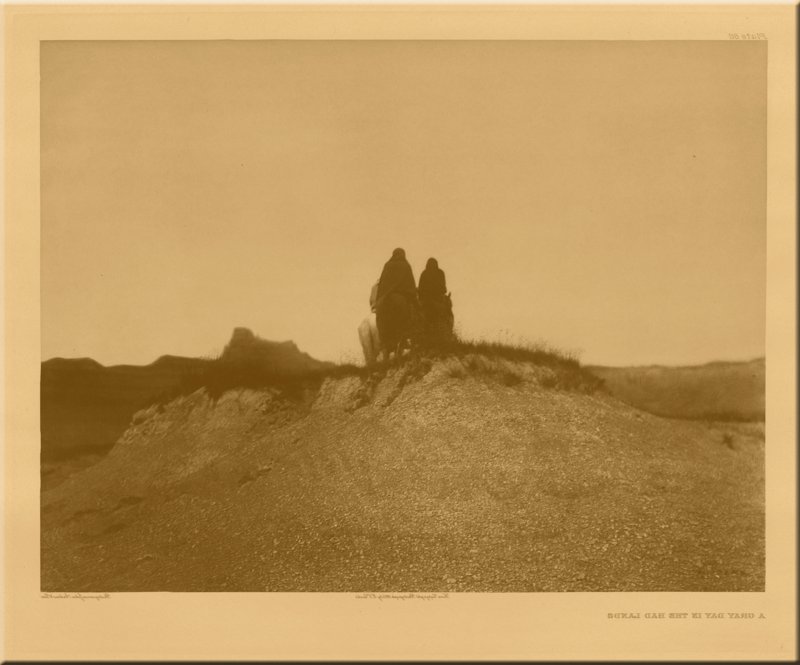 A Grey Day in the Badlands, Plate 86