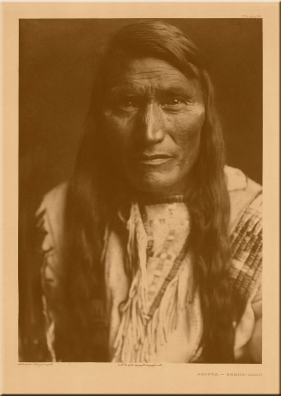 Head Dress — Atsina, Plate 177