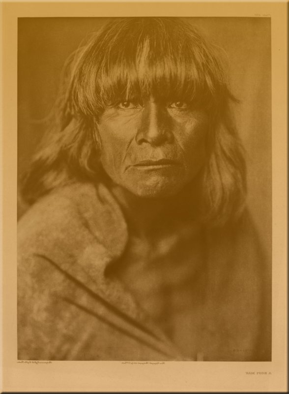 A Hopi Man, Plate 420