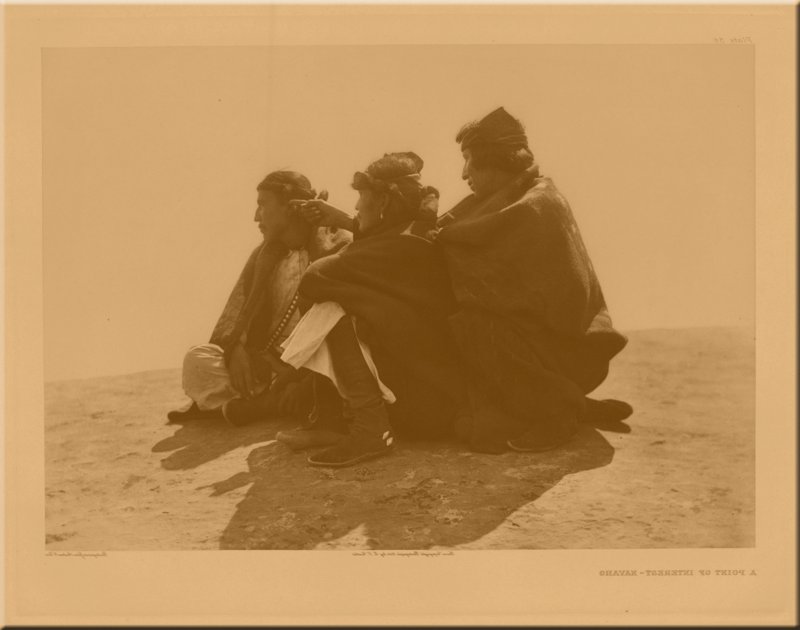 A Point of Interest — Navaho, Plate 36