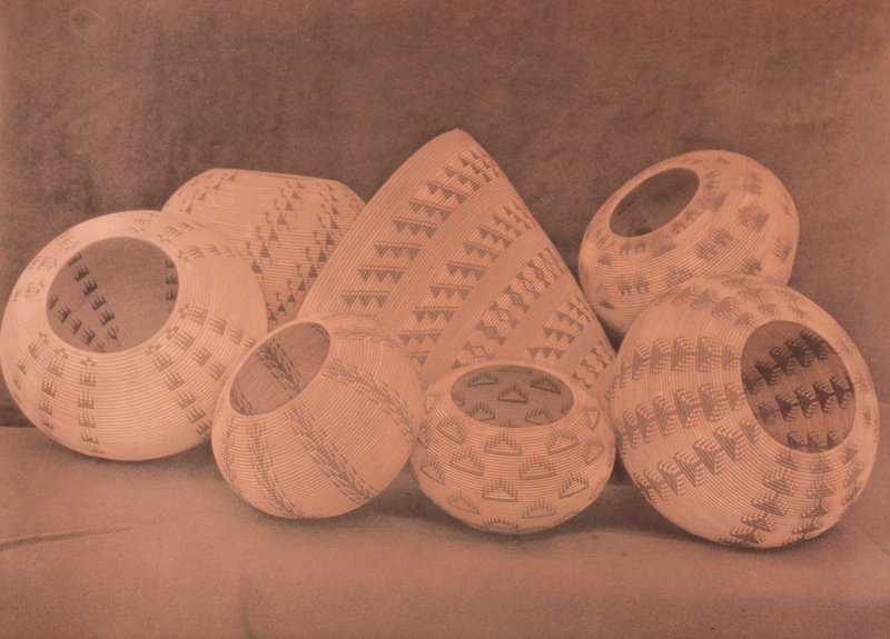 Washo Baskets, Plate 541